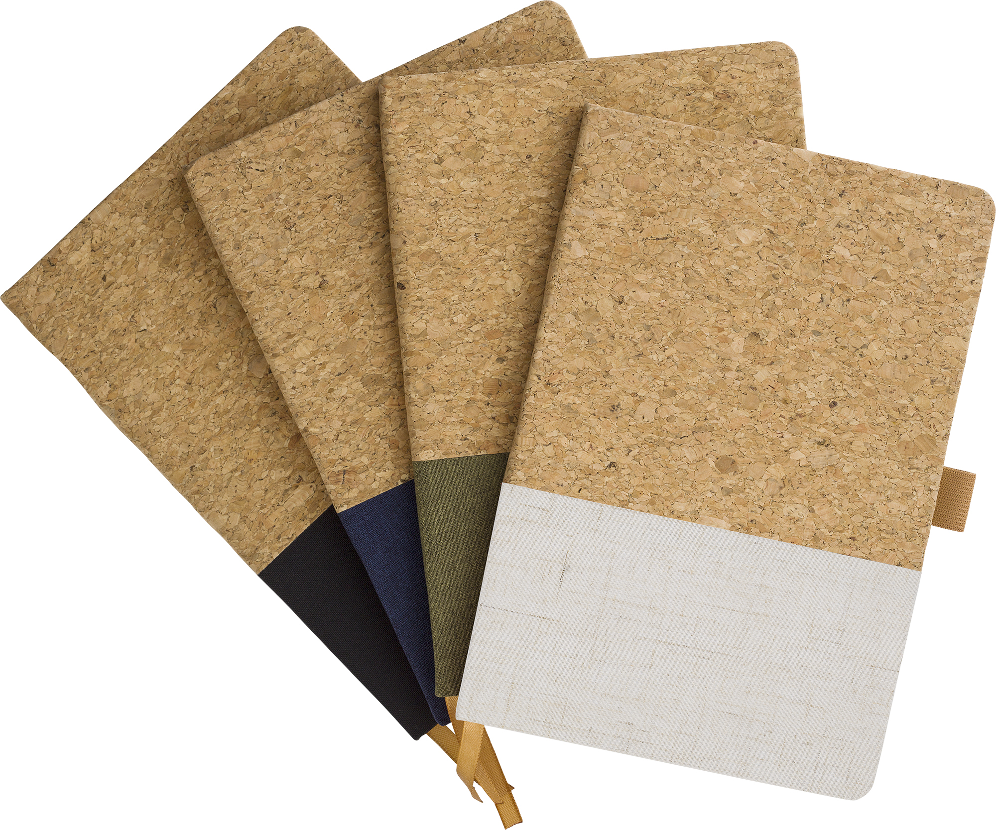Cork and cotton notebook (approx. A5)