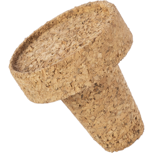 Cork bottle stop