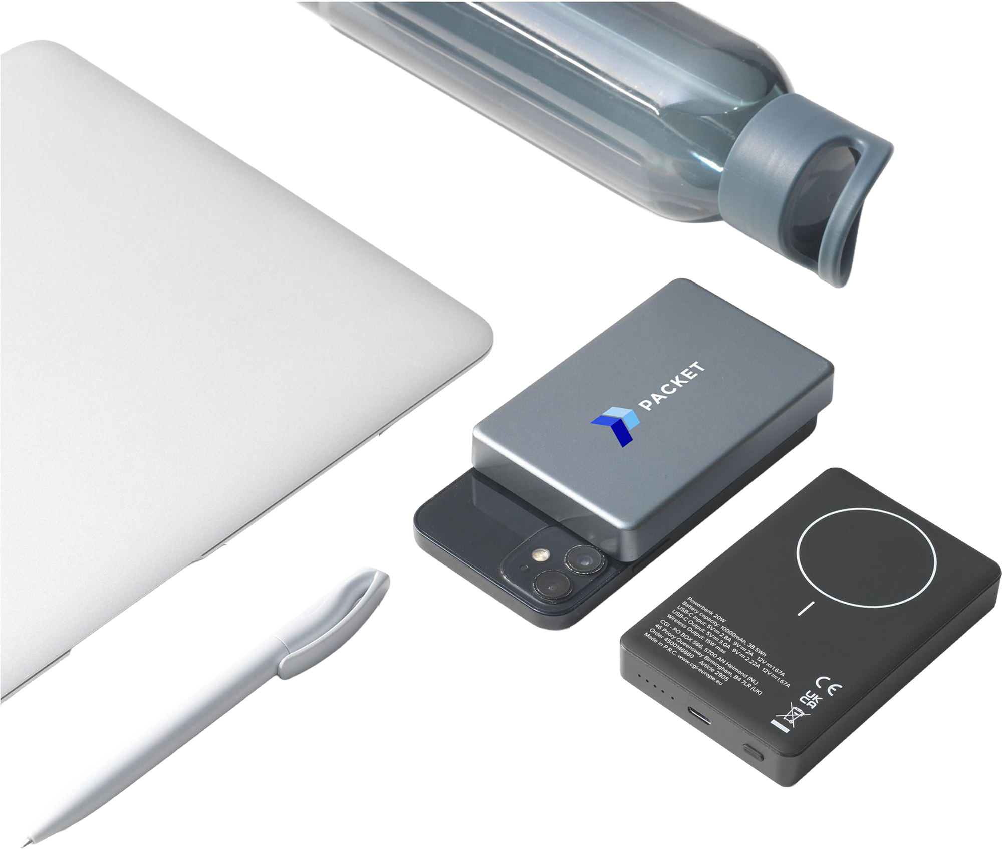 Picture of Wireless recycled Magsafe power bank (10,000 mAh)