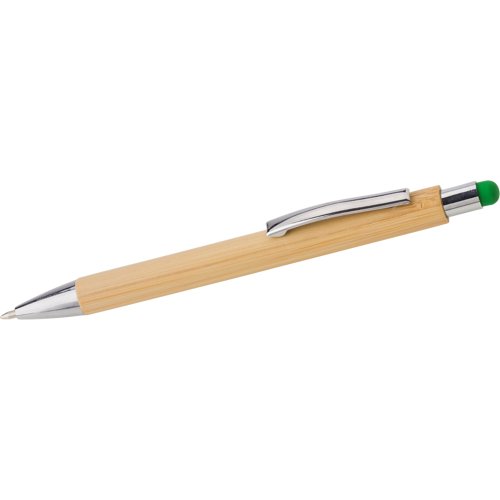 Bamboo and plastic ballpen - View 1
