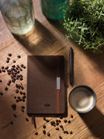 CoffeeGround notebook (approx A5) 1488817_011 (Brown)
