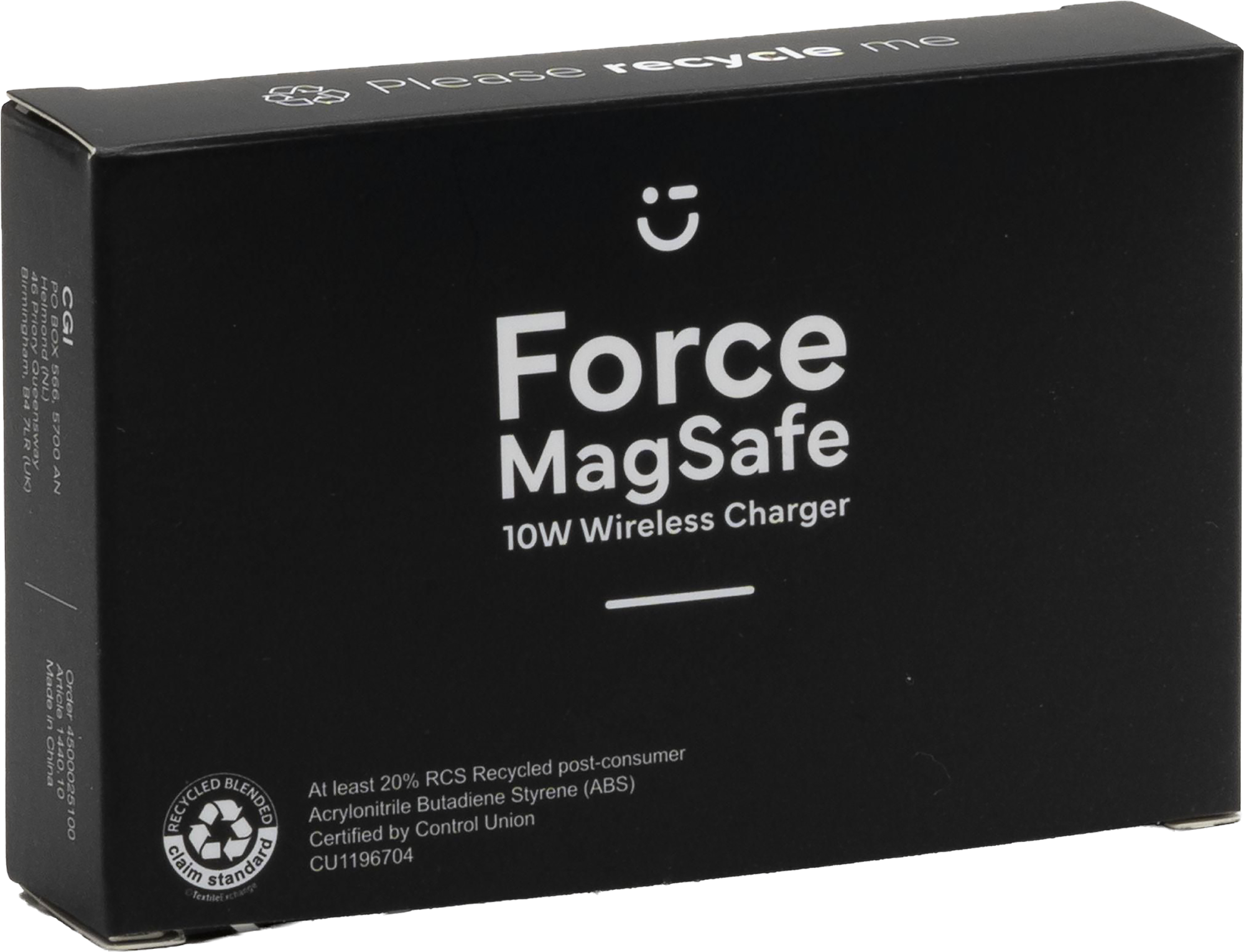 Picture of MagSafe recycled wireless charger