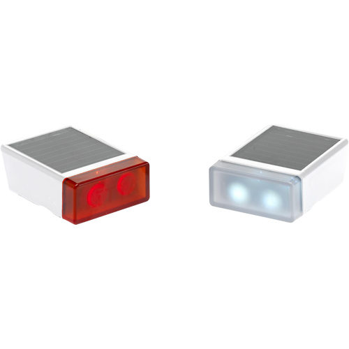 Solar bike lights