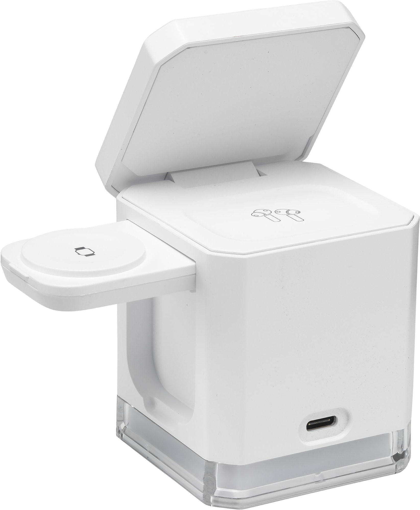 Picture of Cube 3-in-1 recycled ABS charging stand