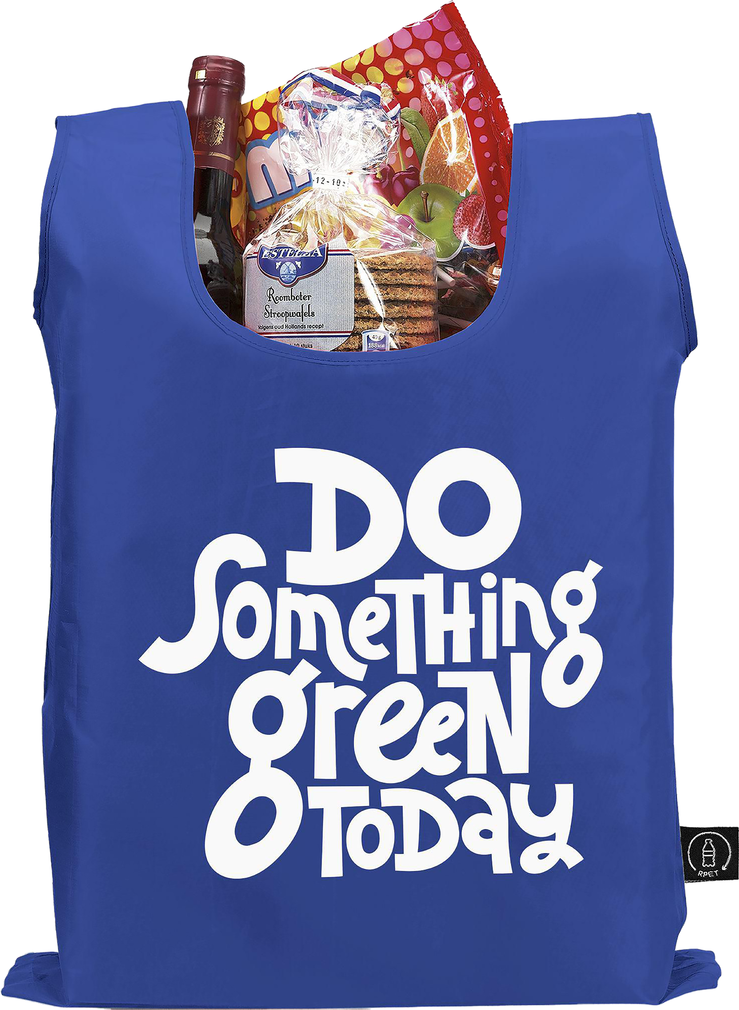 Picture of RPET foldable shopping bag
