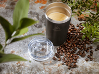 Recycled stainless steel travel mug (380ml) 262327_001 (Black)
