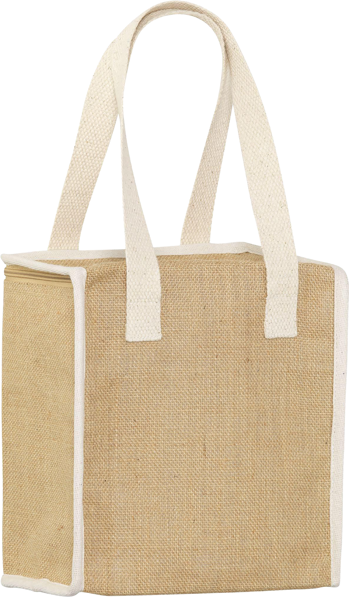 Picture of Jute and cotton cooler bag