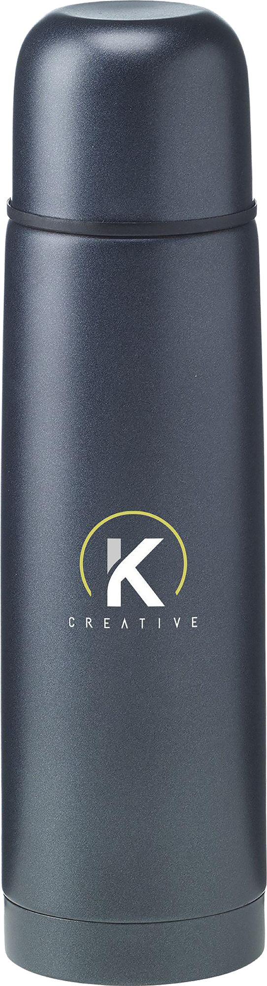 Picture of Recycled double walled steel flask (500ml)