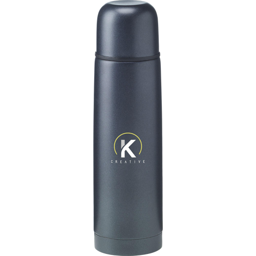 Recycled double walled steel flask (500ml)
