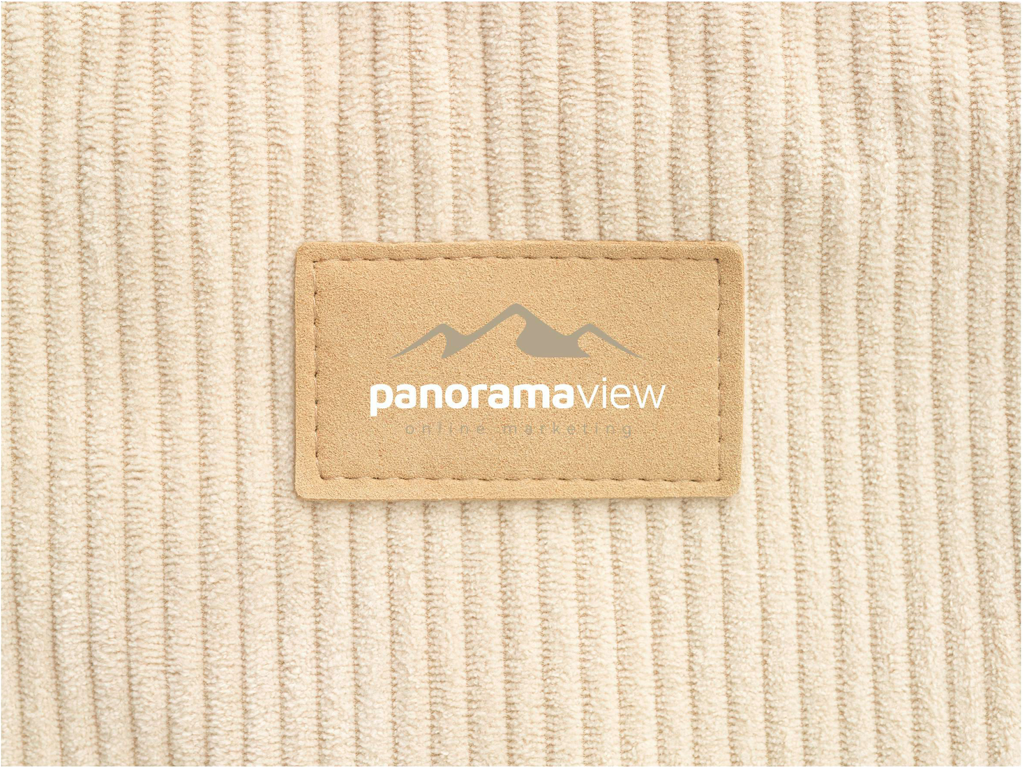Picture of Recycled corduroy beach bag