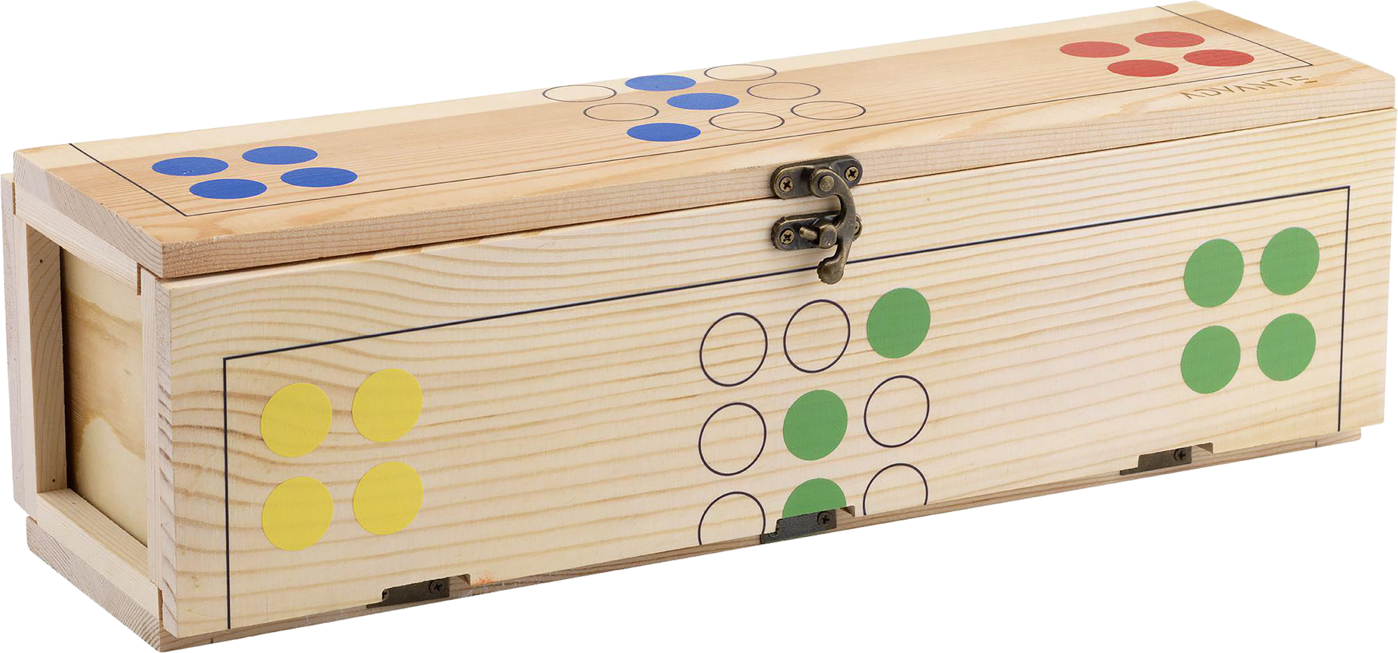 Picture of Rackpack wine gift box & ludo game 
