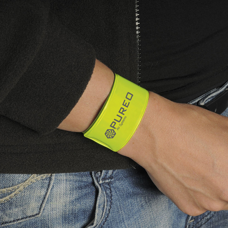 PVC snap wristband 262016_416 (Neon yellow)