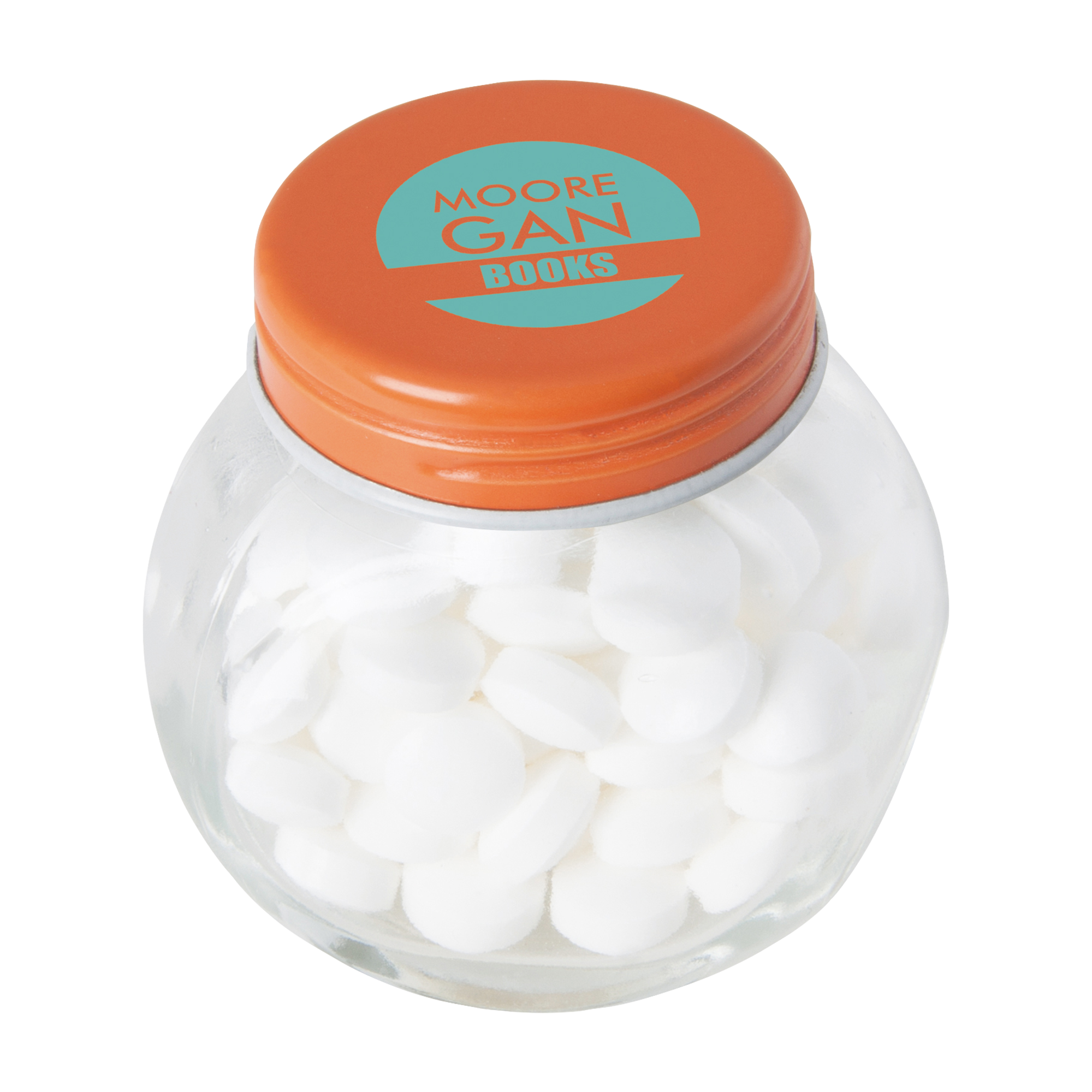 Picture of Small glass jar with dextrose mints