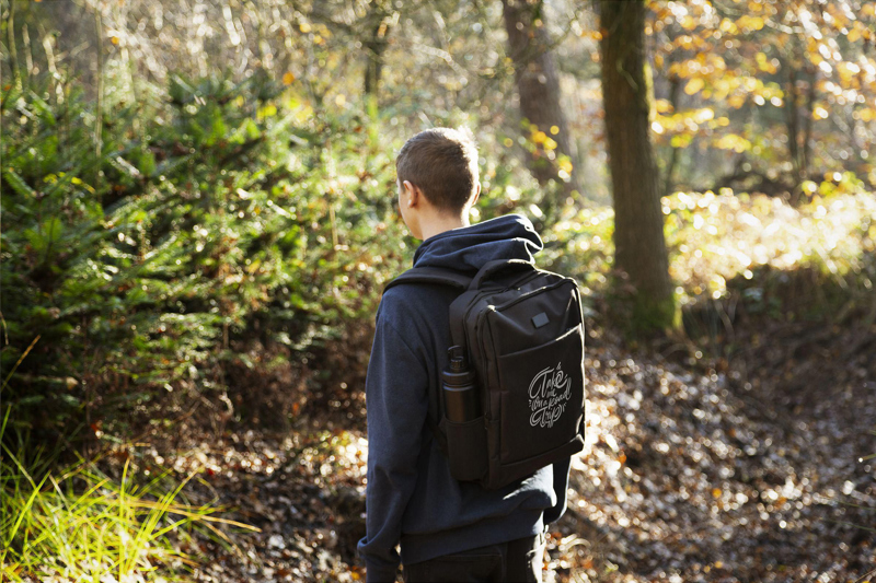 RPET backpack 266723_001 (Black)