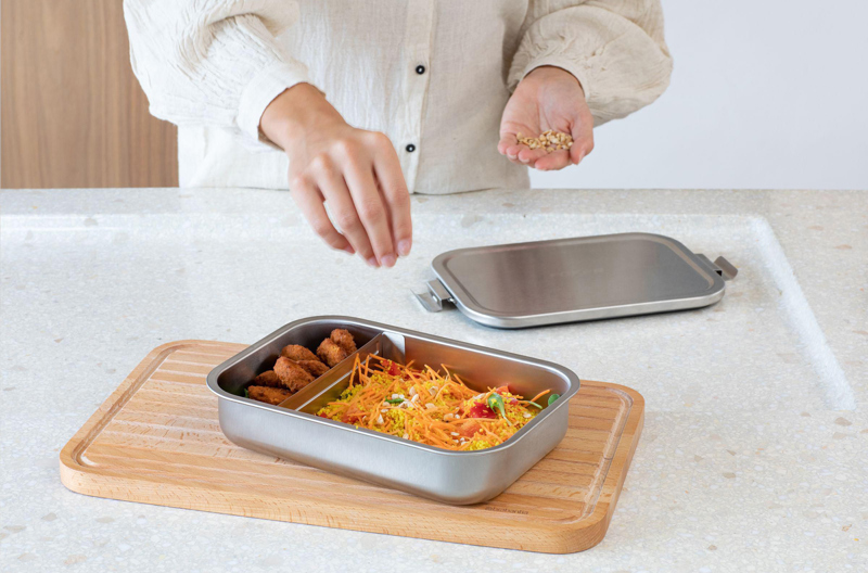 Brabantia Make & Take Bento large lunchbox (2L) 262953_032 (Silver)