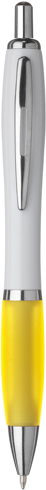 Picture of White pen with coloured grip