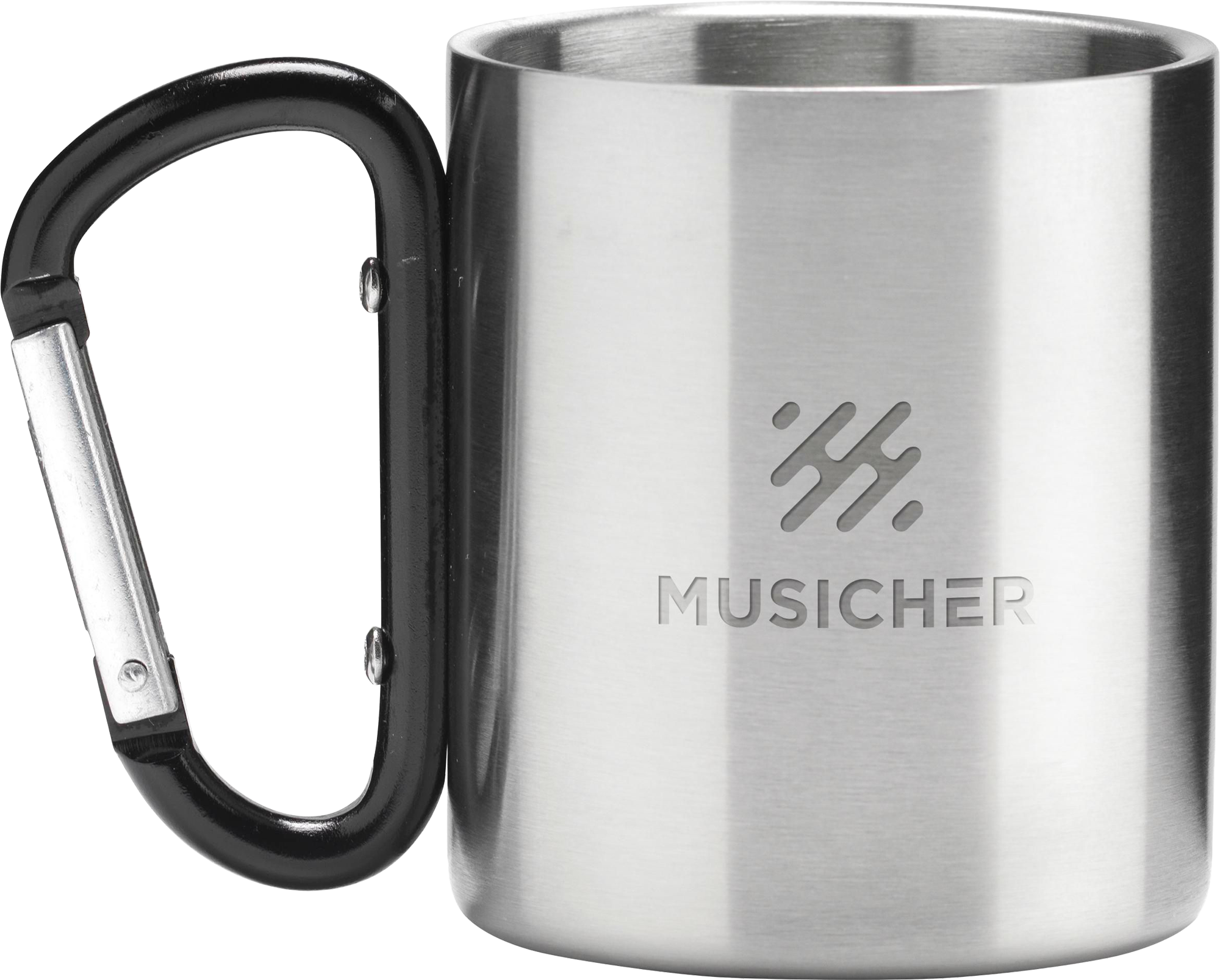 Picture of Carabiner double walled mug (220ml) 