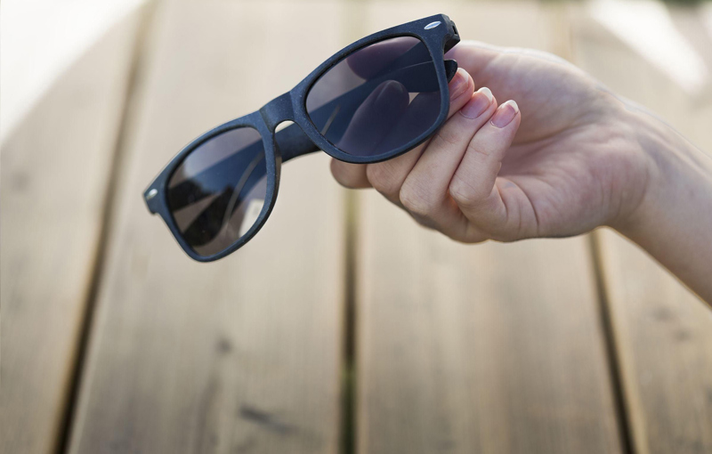 Wheat straw sunglasses 263266_001 (Black)