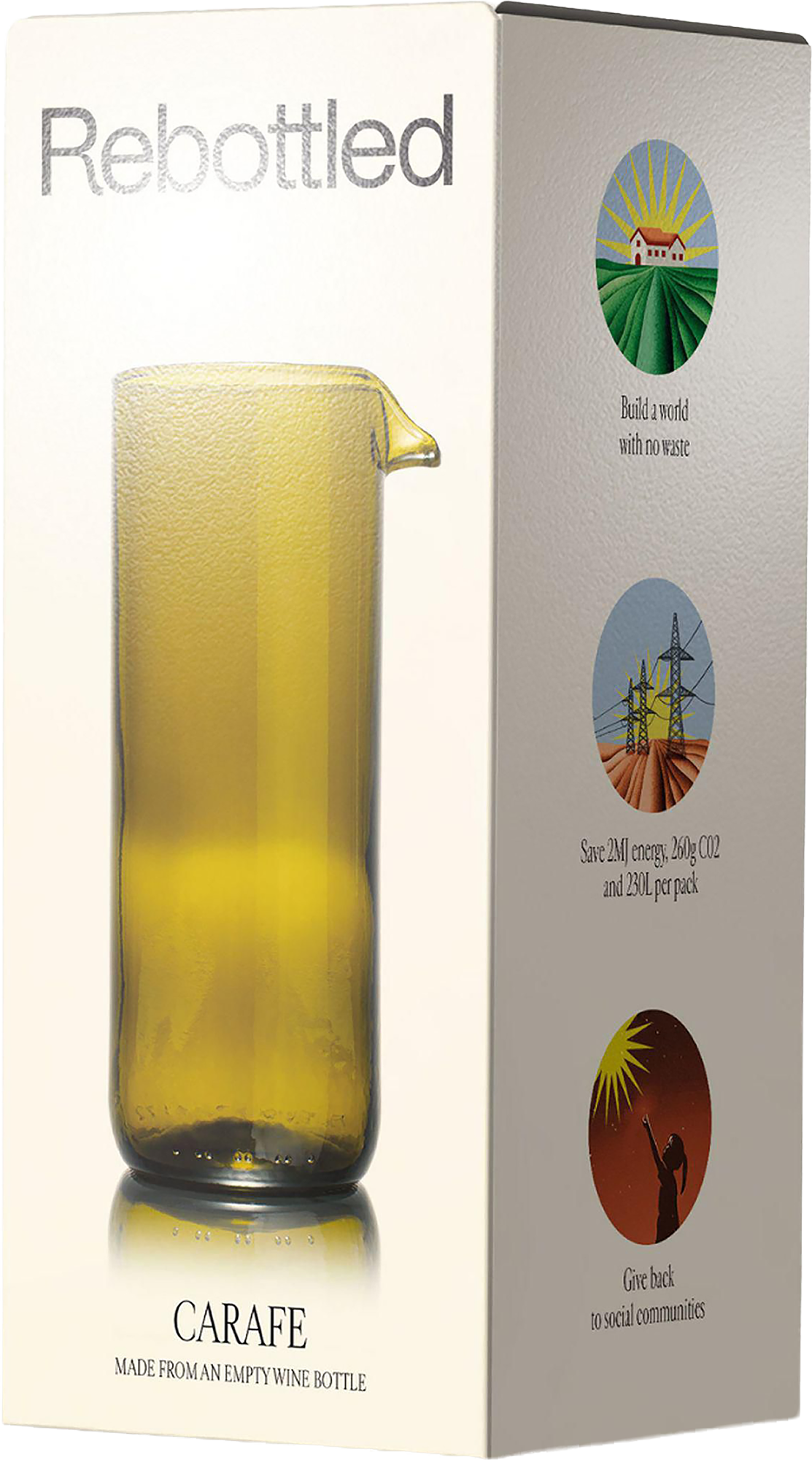 Picture of Rebottled® carafe (600ml) 