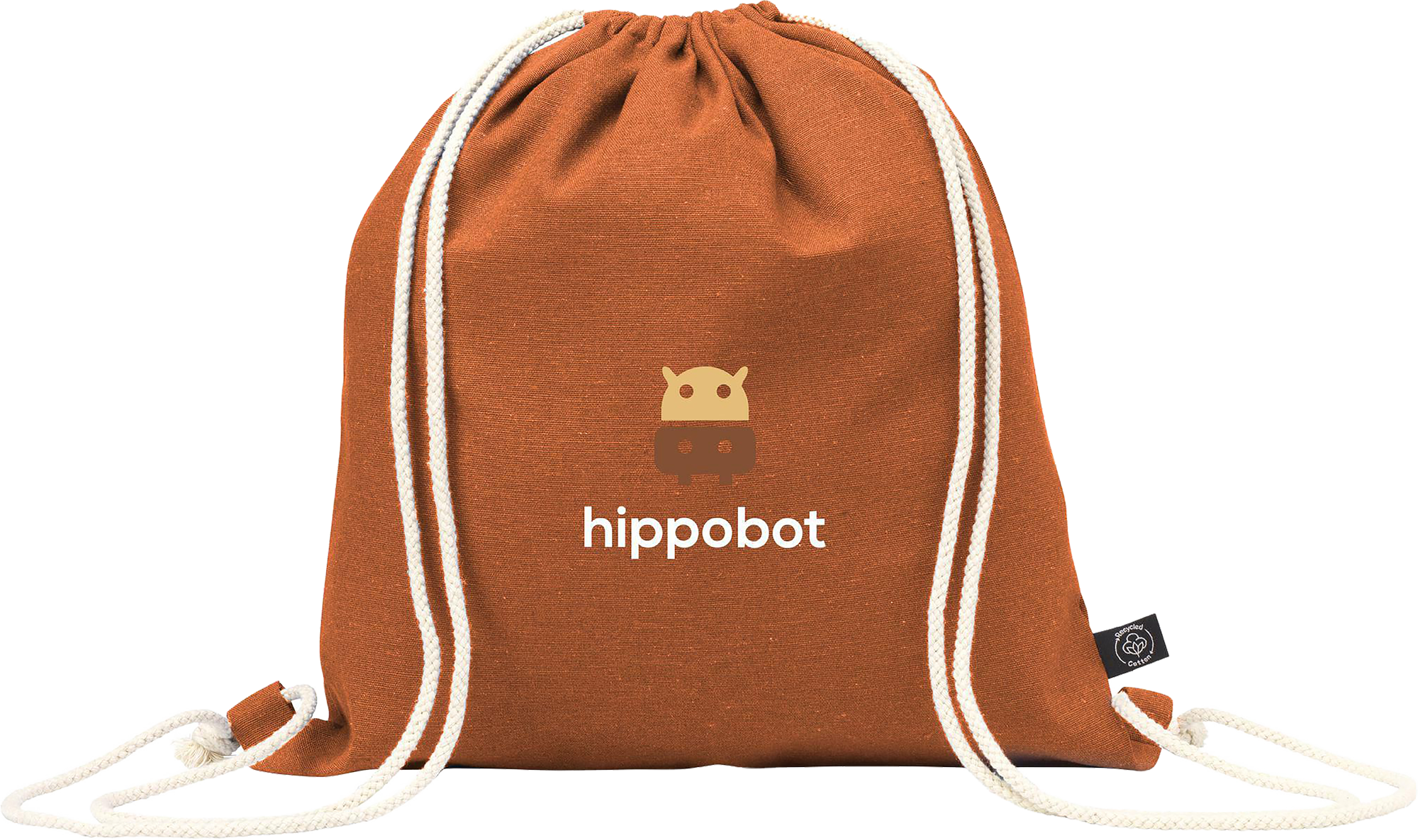 Picture of Recycled drawstring backpack (150gsm/4.42oz)