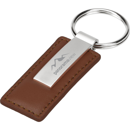 Leather keyring