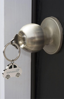 Car shape keyring 262911_032 (Silver)