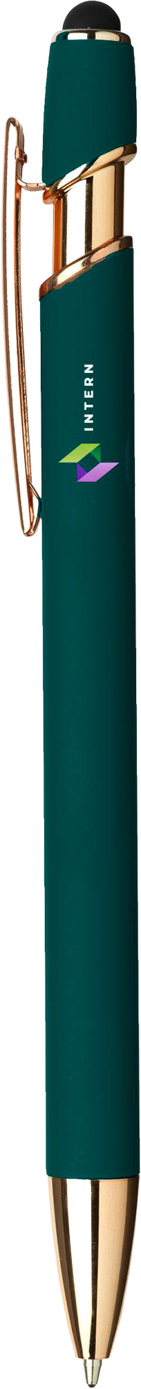Picture of Luca recycled copper soft touch ballpen