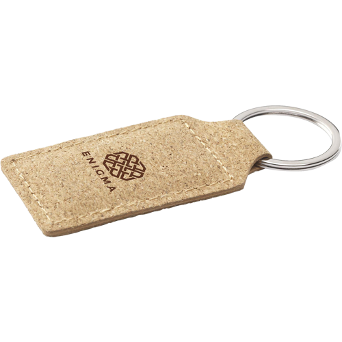 Cork keyring