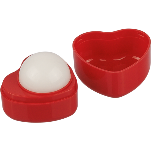 Heart shaped lip balm