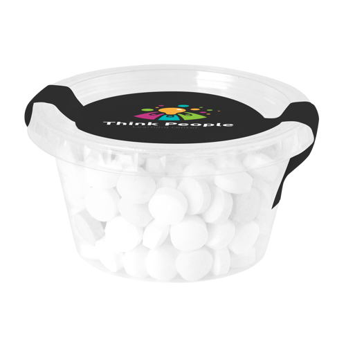 Eco sweet tub with dextrose mints