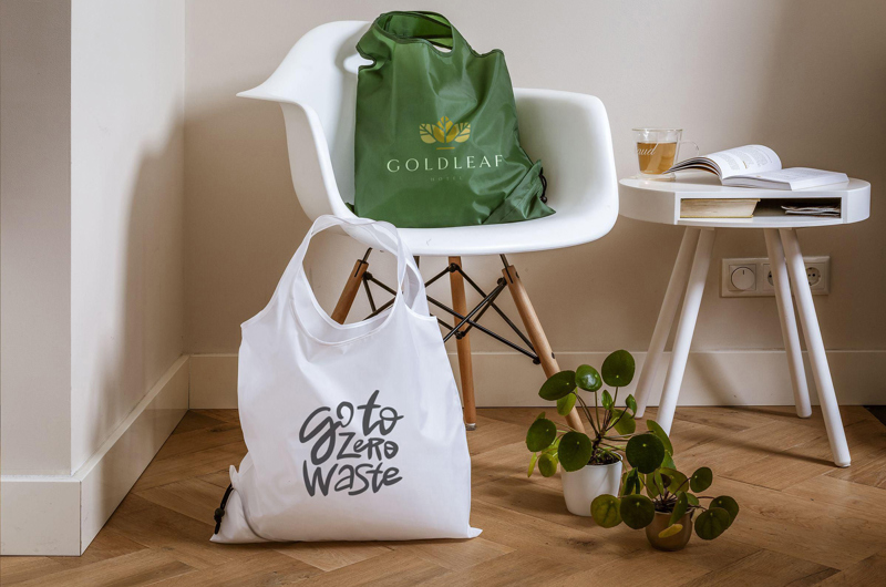 RPET foldable shopping bag 262570_002 (White)