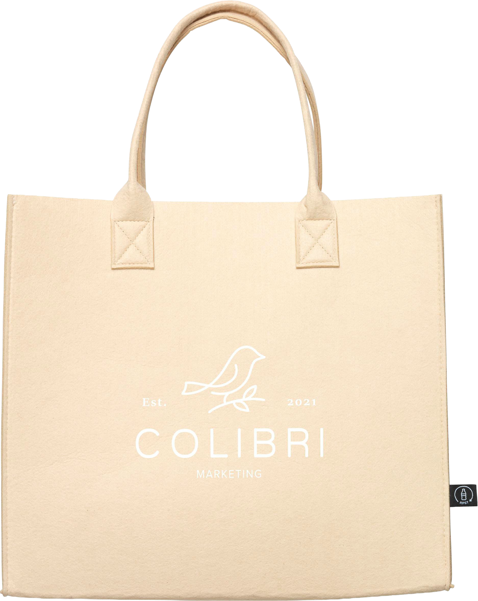 Picture of Large RPET felt shopper 