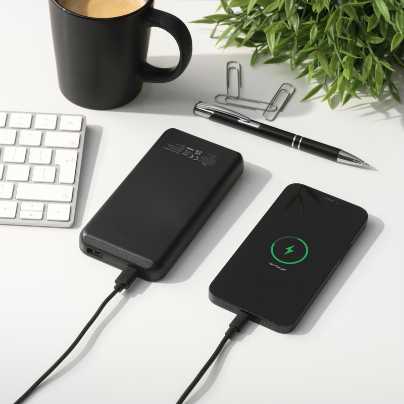 Recycled power bank (10,000mah) 263217_001 (Black)