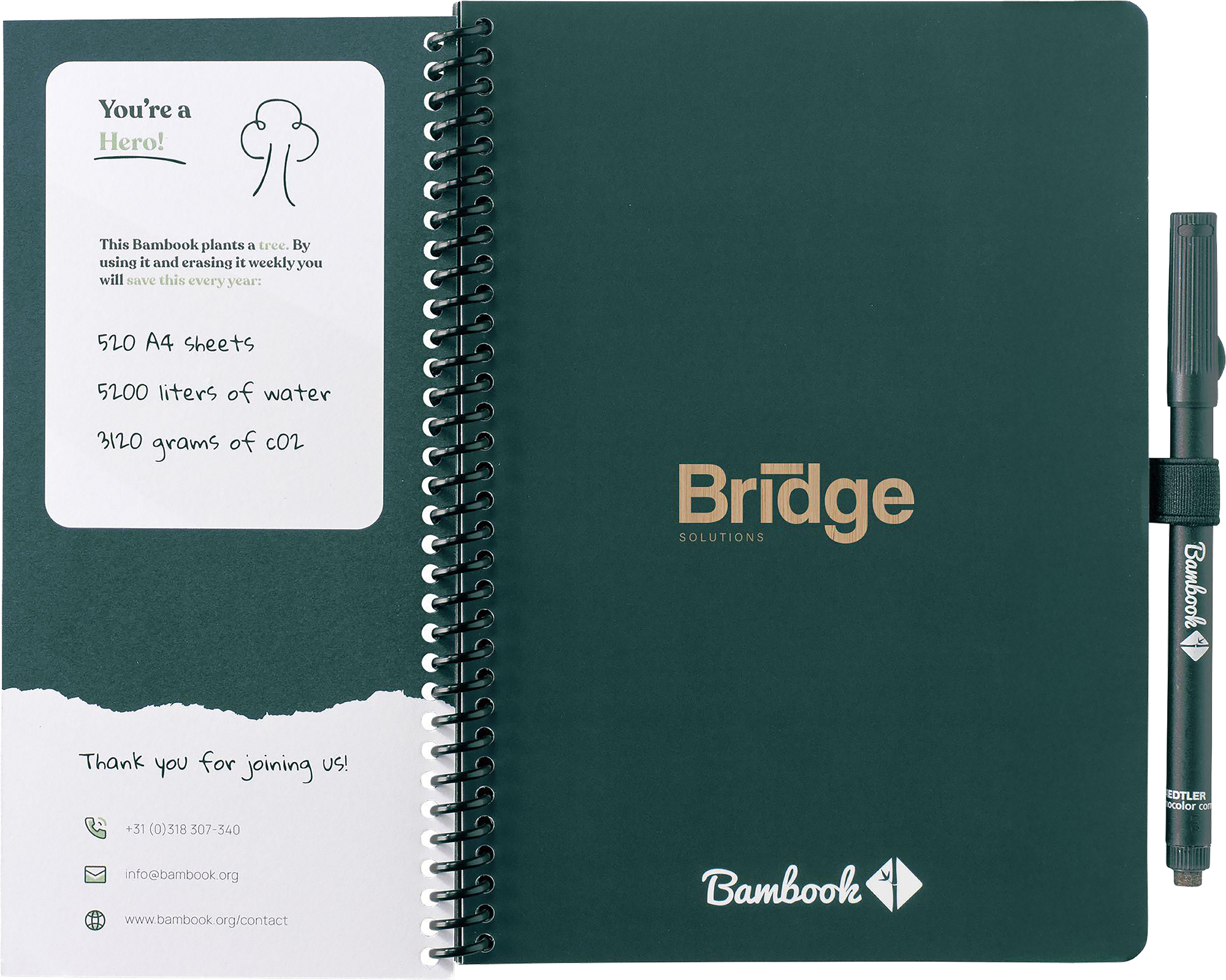 Picture of Bambook Classic Original erasable notebook (approx A5)