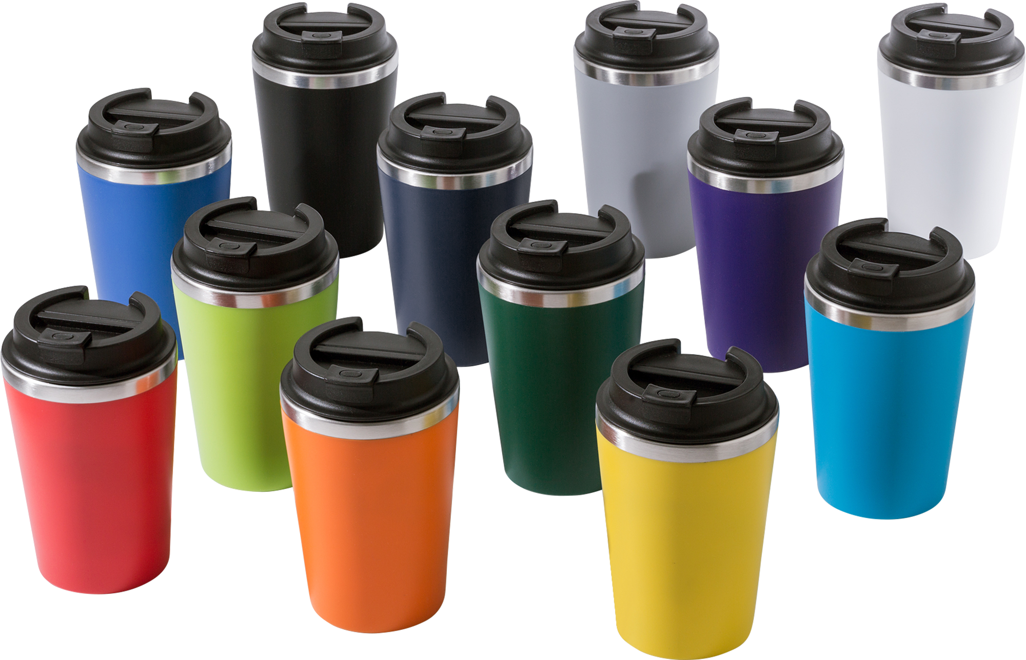 Picture of Stainless steel double walled travel mug (350ml)