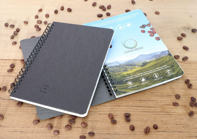 Coffee paper notebook (approx. A5) 261278_011 (Brown)