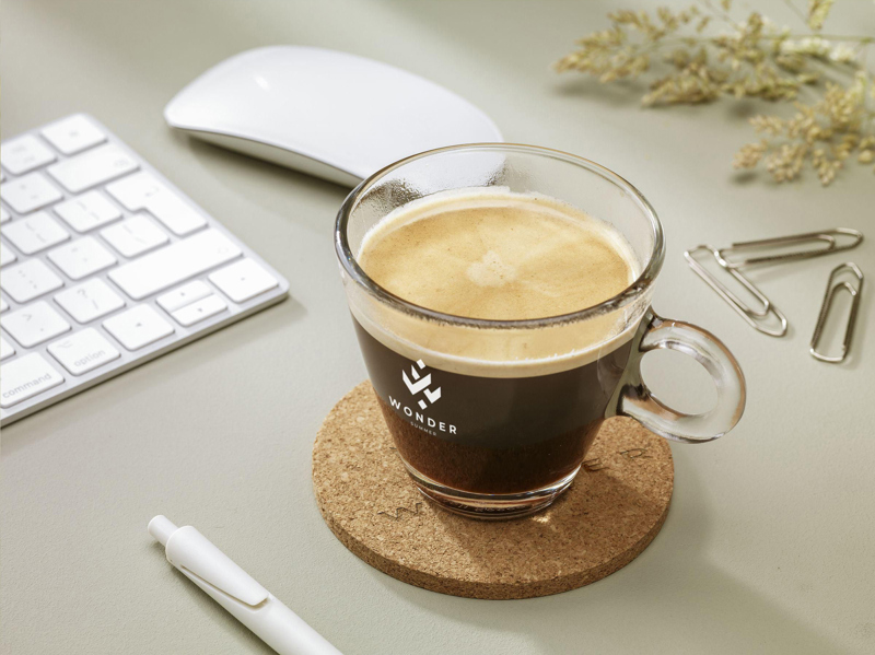 Cork coaster set 261457_311 (Natural)