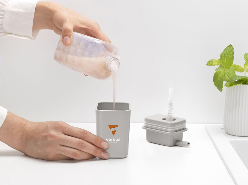 Brabantia Sinkside soap dispenser (200ml) 262980_027 (Light grey)