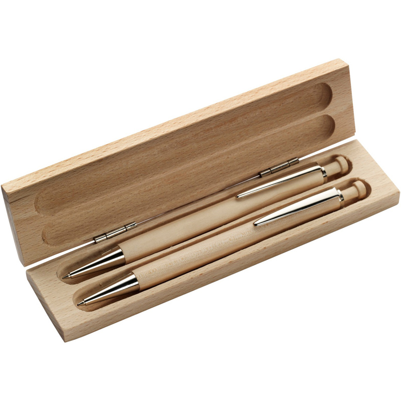 The Morris - Wooden pen and pencil set