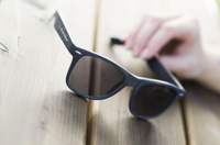 Wheat straw sunglasses 263266_001 (Black)