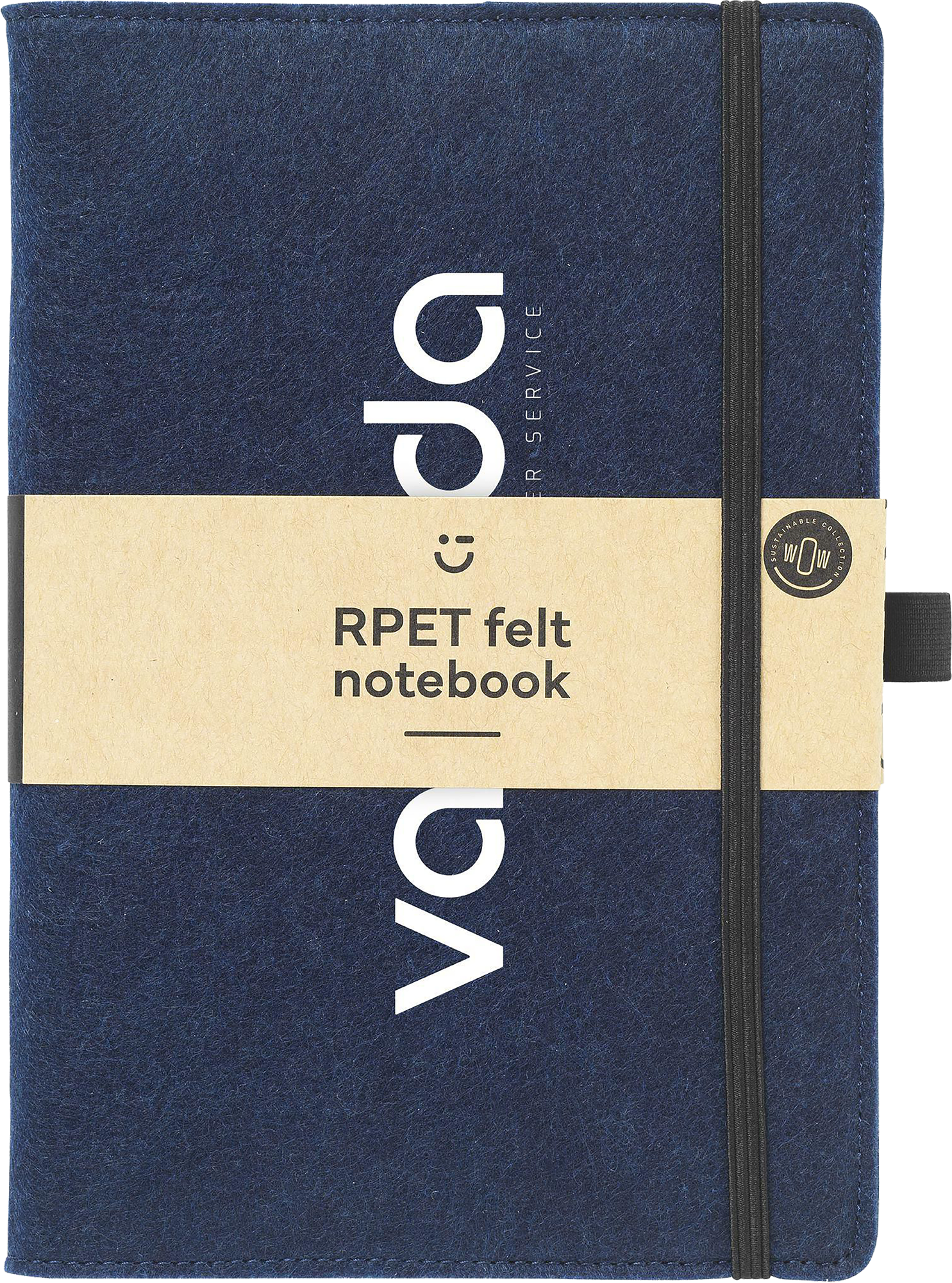 Picture of RPET felt notebook (approx A5)