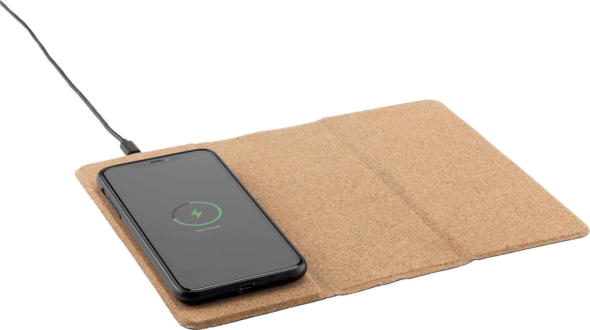 Picture of Cork wireless charging mousepad
