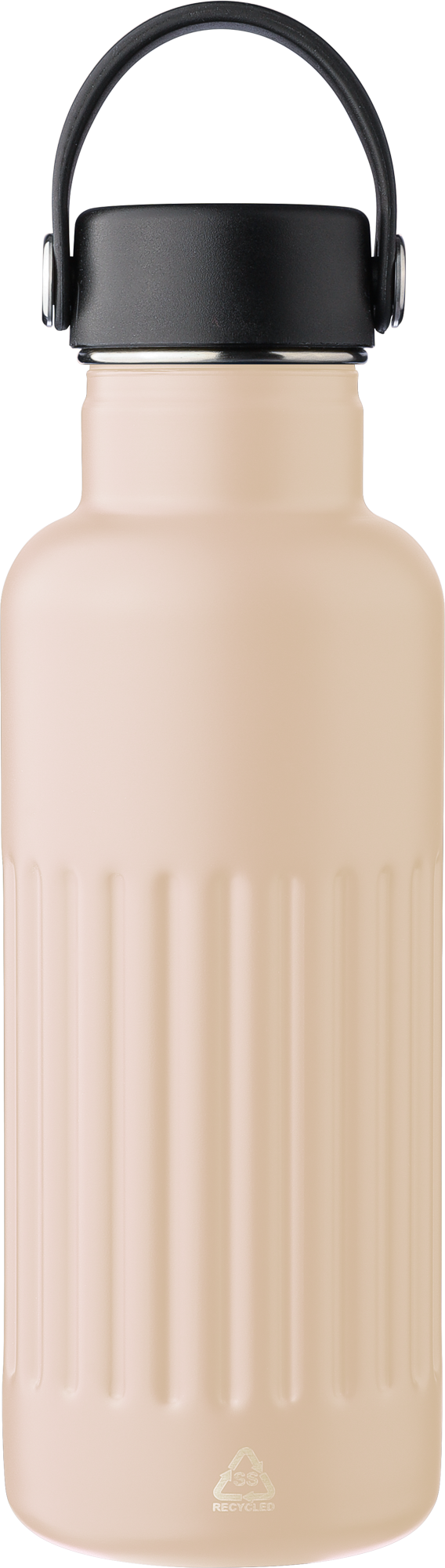 Picture of Recycled stainless steel double walled drinking bottle (500ml)