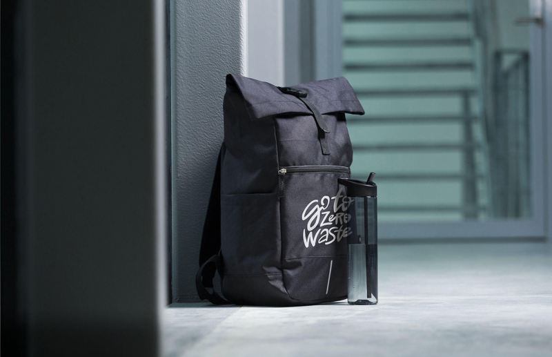 Recycled RPET backpack 266311_001 (Black)