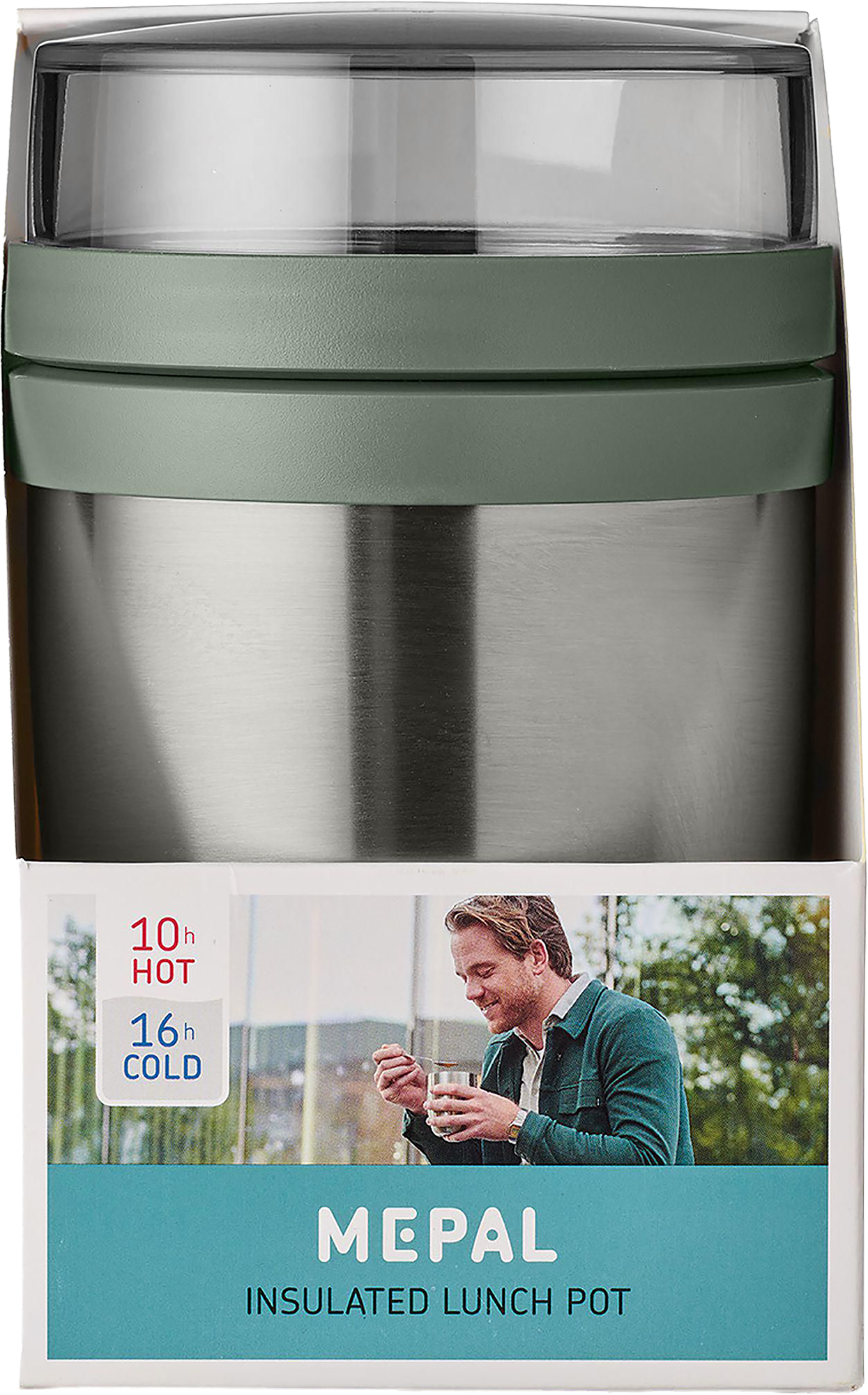 Picture of Mepal insulated stainless steel lunch pot Ellipse (500ml)