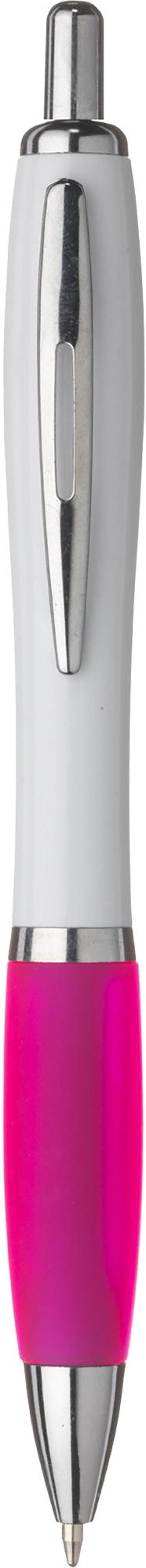 Picture of White pen with coloured grip