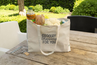 Organic cotton shopper (180gsm/5.3oz) 264123_027 (Light grey)