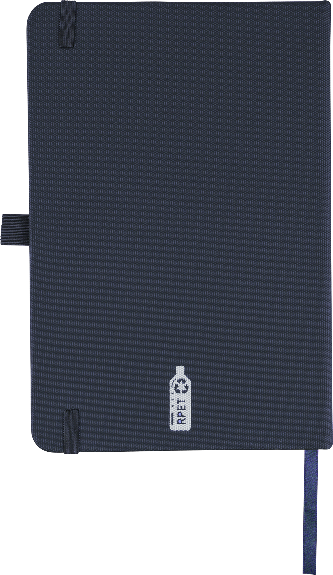 Picture of RPET polyester notebook (approx. A5)