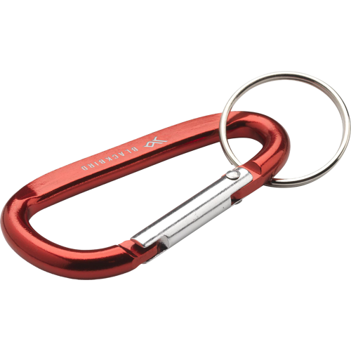 Recycled aluminium carabiner