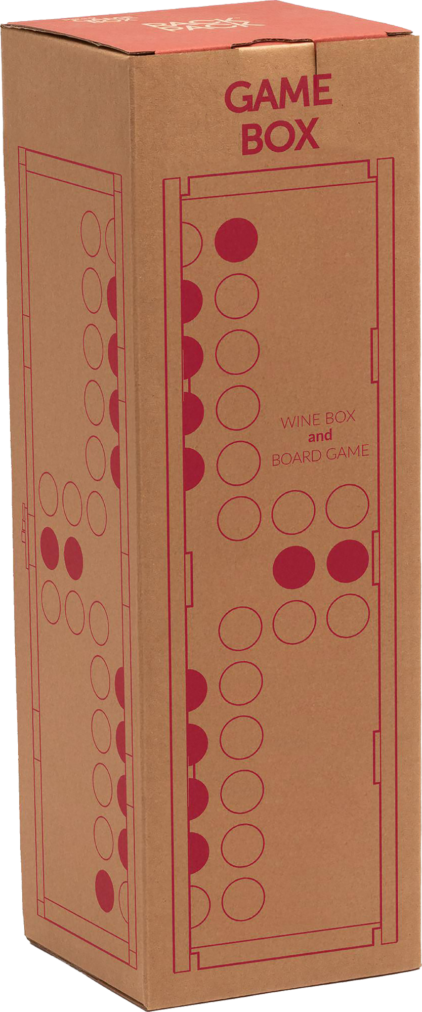 Picture of Rackpack wine gift box & ludo game 